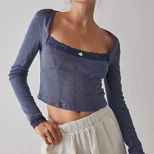 Free people on point Long Sleeve